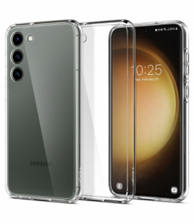 Nakładka Ultra Hybrid do Samsung Galaxy S23 crystal clear TFO Spigen BRA012701
