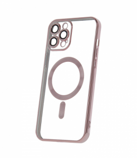 Nakładka Color Chrome Mag do iPhone 12 Pro Max 6,7" różowo-złota TFO TFO GSM169573
