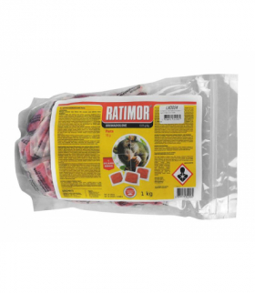Ratimor / Bromadiolone pasta na myszy 1kg bromadiolone 0,005% LXDD24