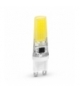 Żarówka LED G9 COB, 4W, barwa światła ciepła biała