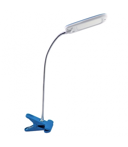 Lampka biurkowa SMD LED 02867 DORI LED BLUE CLIP