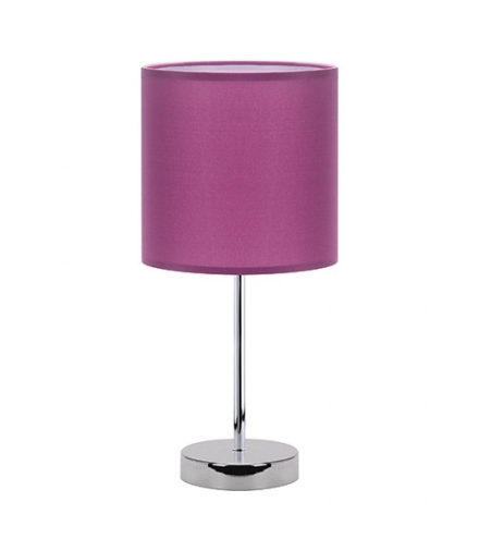 Lampka stołowa biurkowa nocna AGNES E14 purpurowa 03148