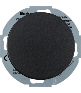 R.classic Rozszerzenie ściemniacza uniwersalnego z płytką czołową, czarny Berker 28352045
