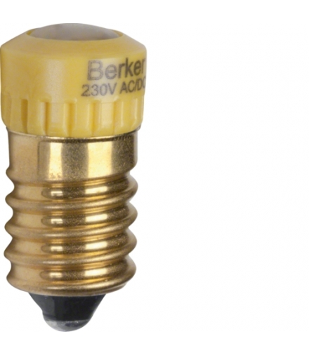 Akcesoria osprzęt Żarówka LED E14, żółty Berker 167902