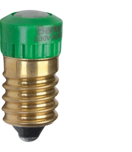 Akcesoria osprzęt Żarówka LED E14, zielony Berker 167903
