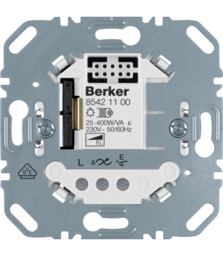 one.platform Ściemniacz przyciskowy, mechanizm Berker.Net, zaciski śrubowe Berker 85421100
