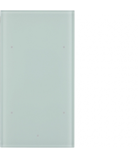 TS Sensor szklany dotykowy 2-krotny, konfigurowalny, szkło, biały Berker 169200