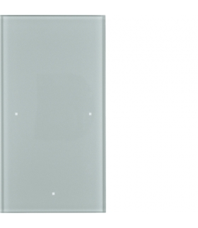 TS Sensor szklany dotykowy 1-krotny, konfigurowalny, szkło, alu Berker 169107