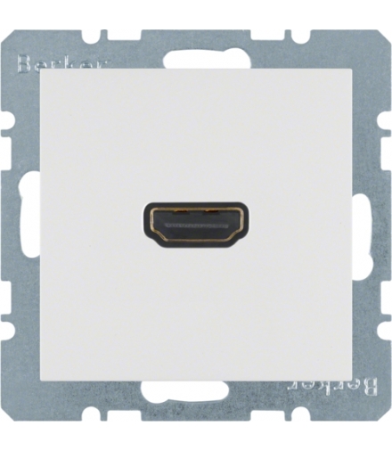 S.1/B.3/B.7 Gniazdo HDMI, biały, mat Berker 3315421909