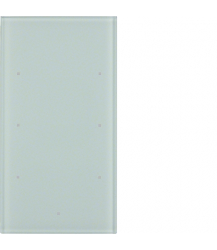 TS Sensor szklany dotykowy 3-krotny, szkło, biały Berker 168300