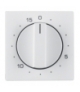 Q.x Płytka czołowa z pokrętłem regulacyjnym do łącznika czasowego 0-15 min, biały, aksamit Berker 16326089