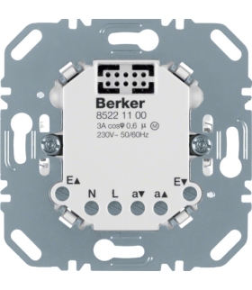 one.platform Sterownik żaluzjowy komfort, mechanizm Berker.Net, zaciski śrubowe Berker 85221100