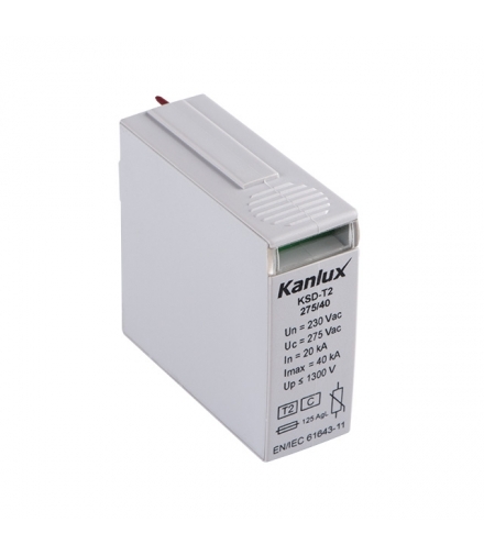 KSD-T2 275/40 Ogranicznik przepięć KSD Kanlux 23131