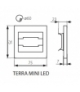 TERRA MINI Oprawa schodowa LED barwa ciepła Kanlux 23103