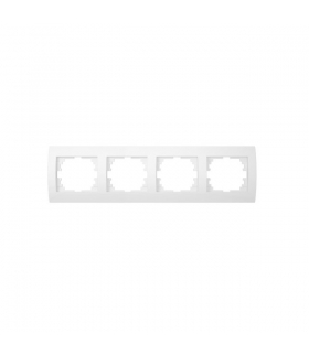 LOGI 02-1490-002 biały Ramka poczwórna pozioma Kanlux 25120