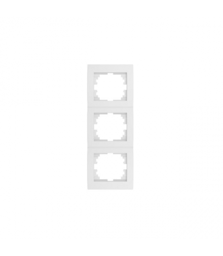 LOGI 02-1530-002 biały Ramka potrójna pionowa Kanlux 25123