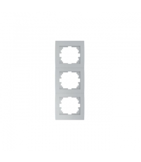 LOGI 02-1530-043 srebrny Ramka potrójna pionowa Kanlux 25241