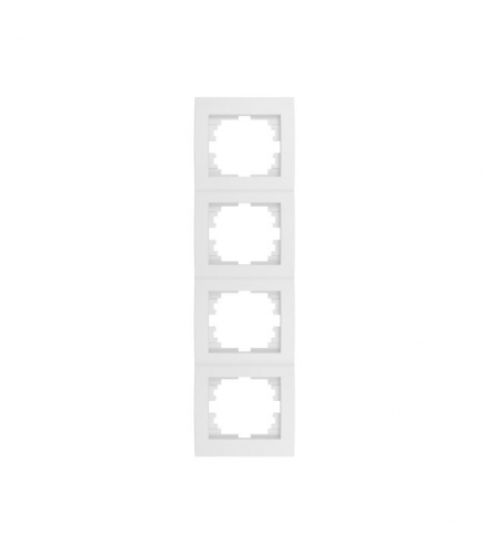 LOGI 02-1540-002 biały Ramka poczwórna pionowa Kanlux 25124