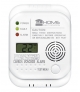 Czujnik czadu El Home CD-70A4 - wyświetlacz LCD, termometr, bateryjny