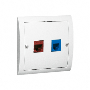 Kompletne gniazda teleinformatyczne