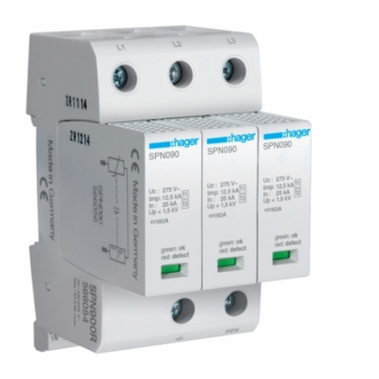 Ograniczniki przepięć B+C Typ 1+2