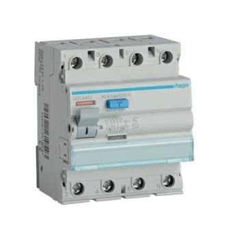 RCCB Wyłączniki różnicowoprądowe