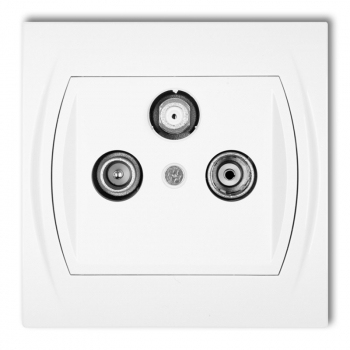 Gniazda abonenckie rtv i rtv-sat