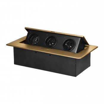 Gniazda meblowe wpuszczane